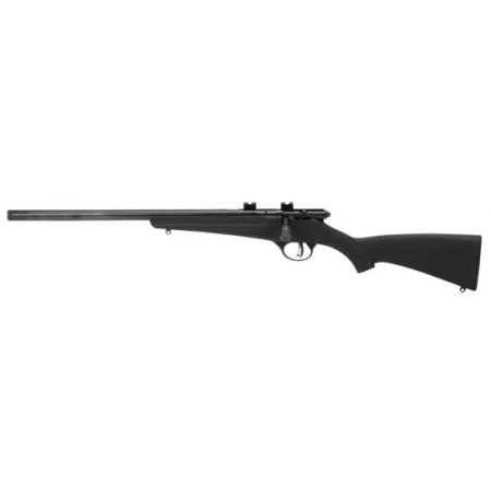 Savage Arms Rascal FLV-SR (Black) 22 LR 16.11 Round Bolt Action Rimfire Rifle - 13841