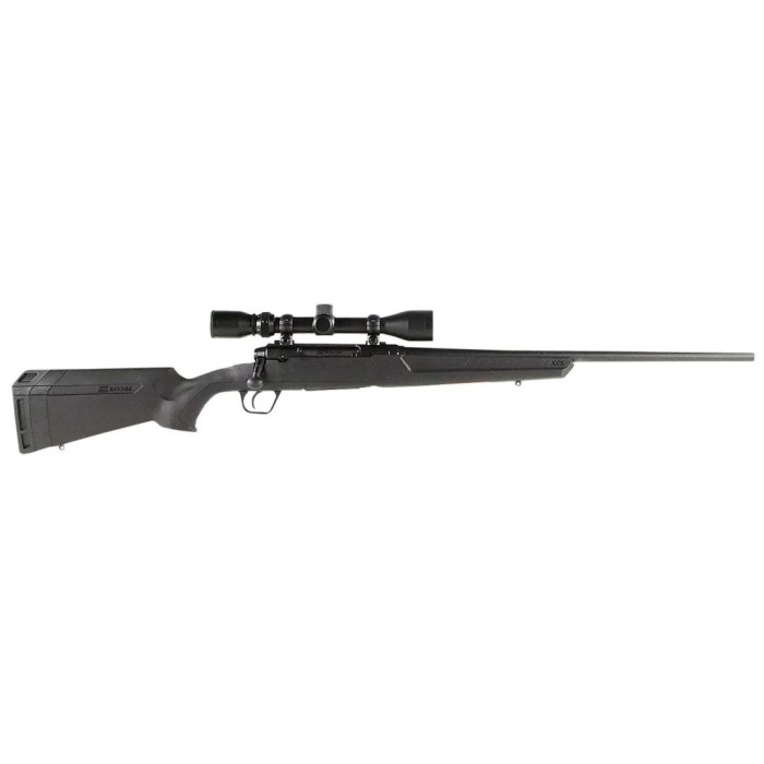 SAVAGE AXIS XP 223 Rem 22in 4rd RH Black Bolt-Action Rifle w/ Scope (32001)