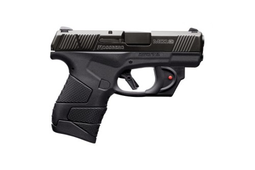 Mossberg MC1sc Viridian Laser Equipped Subcompact 9mm 6 Flush-Fit/7 Extended Pistol, Matte Black - 89004