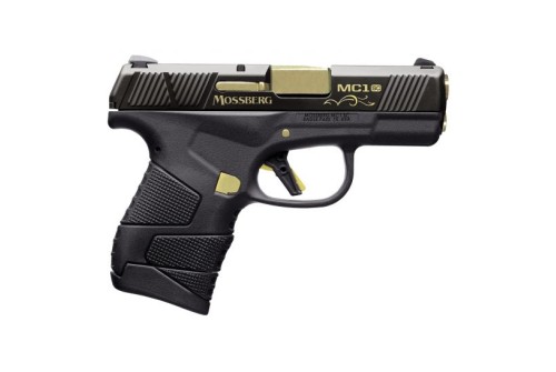 Mossberg MC1sc Centennial Subcompact 9mm 6 Flush-Fit/7 Extended Pistol, Titanium Nitride - 89005