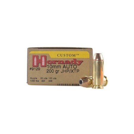 HRNDY 10MM 200GR JHP/XTP 20/200 - Brass Casing