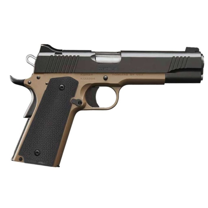 Kimber 3000460 Custom LW 45ACP 1911 Handgun