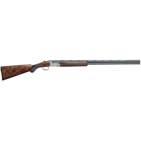 Rizzini USA 2201-2029 BR220 Field 20 Gauge 29" Nickel Chrome Coin Anodized Steel Steel Receiver Engraved Grade 2.5 Turkish Walnut Wood Stock