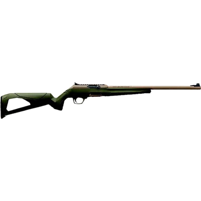 Winchester Wildcat 22LR 18" OD Green/FDE Synthetic Rifle