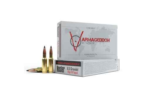 Nosler 6.5 Grendel 90 grain Varmageddon Rifle Ammo, 20/Box - 65182