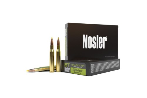 Nosler 270 Win 130 grain Ballistic Tip Hunting Rifle Ammo, 20/Box - 40062