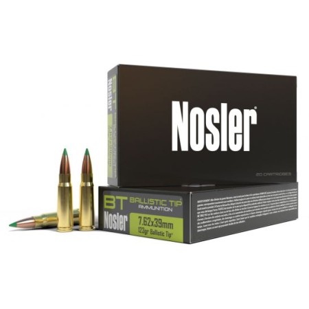 Nosler Ballistic Tip 7.62X39mm 123 Grain 20 Rounds