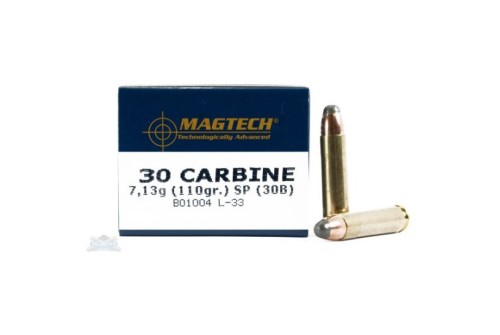 Magtech 30 Carbine 110gr SP Ammunition 50rds - 30B