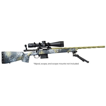 Horizon Firearms RF008S222216C13 Venatic 2023 22 Creedmoor 22" Spiral Fluted Threaded Barrel, Drilled & Tapped Receiver, Iota EKO X Carbon Fiber Stock