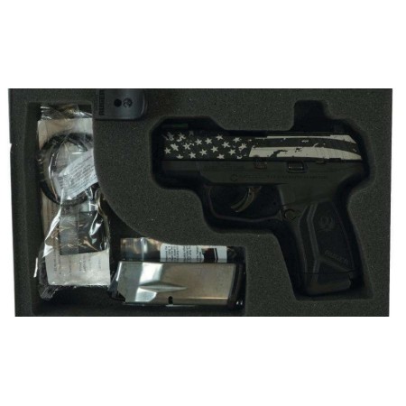 Ruger Max 9 Pro Optic Ready Handgun 9mm Luger 12rd Magazine 3.2" Barrel Flag Engraved