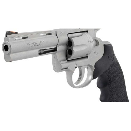 COLT PYTHON 357MAG 4.25 MATTE SS HOGUE BLEM