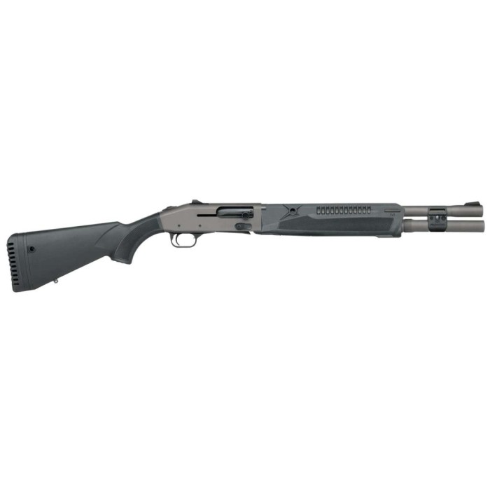 MOSSBERG 940 PROFESSIONAL AUTO SGA 12GA 18.5IN BBL FO FRONT OR CERAKOTE-TUNGSTEN GRY