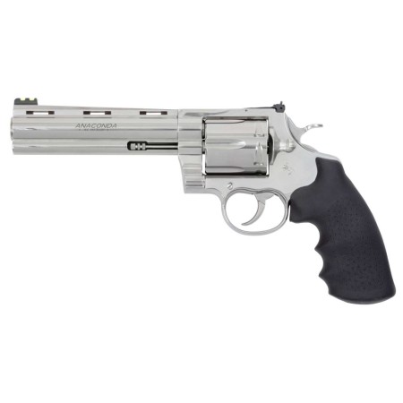 COLT ANACONDA 44MAG 6 SS FOS RUBBER GRIP 6RD BLEM