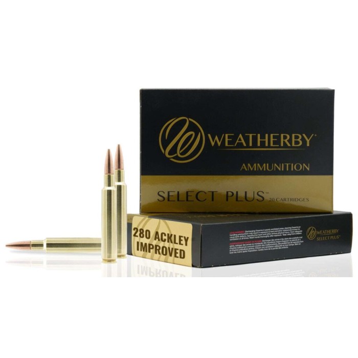 Weatherby Select Plus Ammo