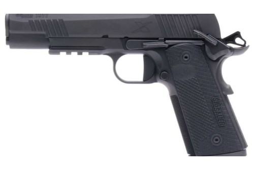 SIG SAUER 1911 45 ACP 5in 2x8rd X-Series Black OR SAO Pistol (W1911XR-45-BXR3)