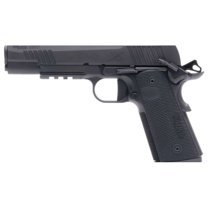 SIG SAUER 1911 45 ACP 5in 2x8rd X-Series Black OR SAO Pistol (W1911XR-45-BXR3)