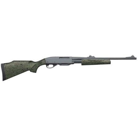 Remington Firearms 86277 7600 Semi-Automatic 308 Winchester 18.5" 4+1 Synthetic Black w/Green Web Stk Blued