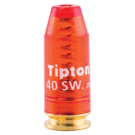 TIPTON SNAP CAPS 40 S&W BRASS/PLASTIC