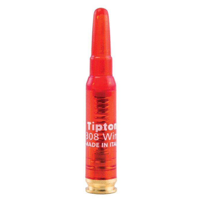 Tipton Snap Caps, Translucent Red, 308 Winchester, 2-Pack 134402