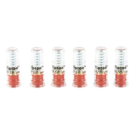 Tipton Snap Caps, Translucent Red, 38 Special/357 Magnum, 6-Pack 321398