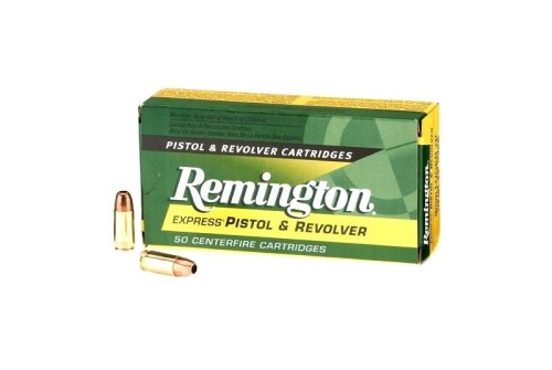 Rem Ammo Pistol & Revolver 9mm Jacketed Hollow Point 115 GR 50Box/10Case - Brass Casing