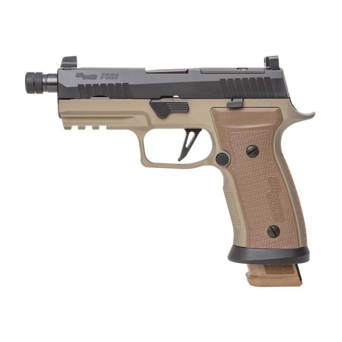 Sig Sauer P320, 9mm Luger 4.60" 21+1 Black/Fde