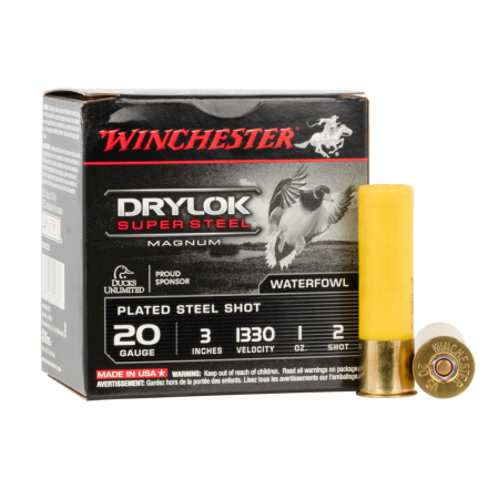 Winchester Ammo XSM2032 Drylock Super Steel Magnum 20 Gauge 3