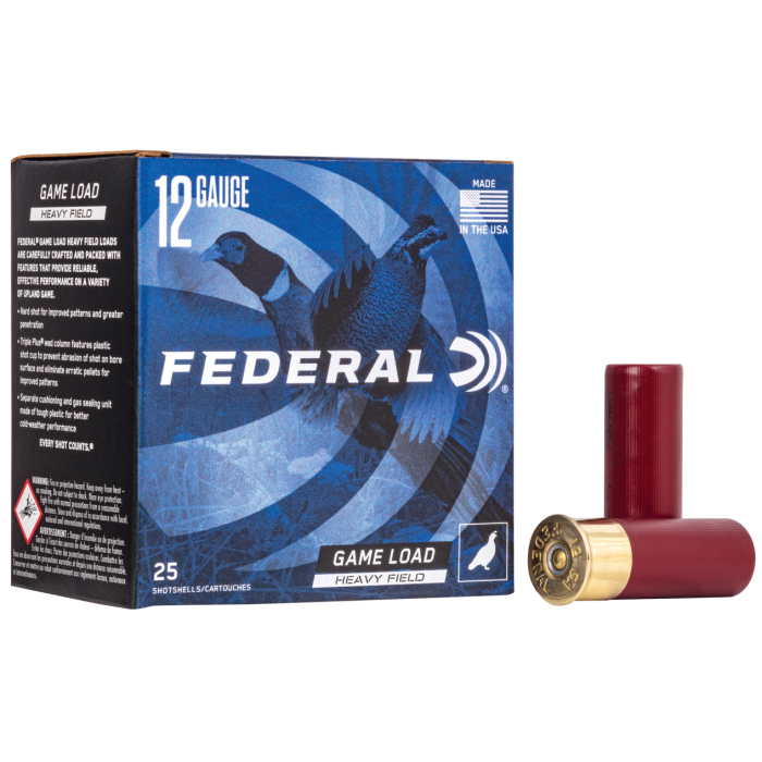 Federal H1254 Game-Shok Upland Heavy Field 12 Gauge 2.75