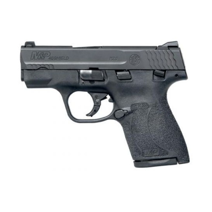 Smith & Wesson M&P 40 Shield M2.0 .40 S&W Pistol w/ Manual Safety, Black - 11812