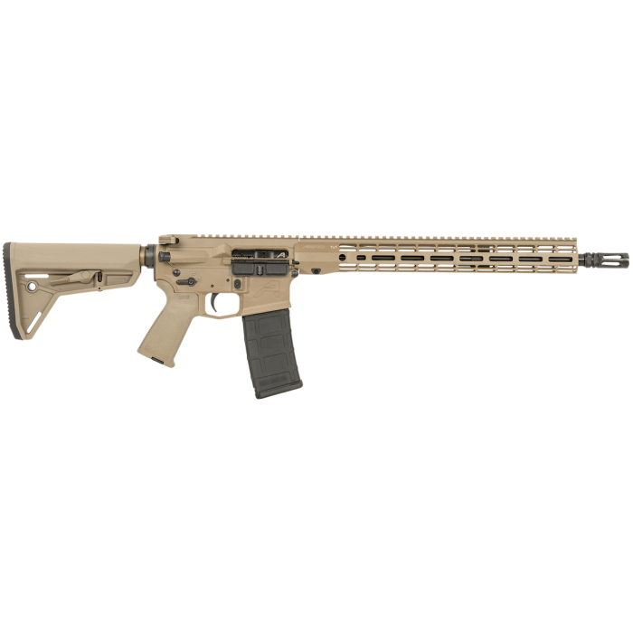 Aero Precision M4E1 5.56 Heavy Mid-Length FDE Semi Automatic Rifle AR-15