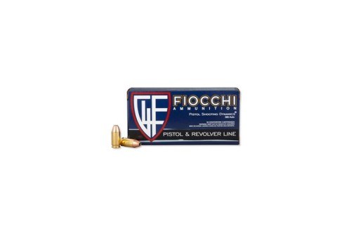 Fiocchi .380 Auto/ACP 90gr JHP Ammunition, 50 Round Box - 380APHP