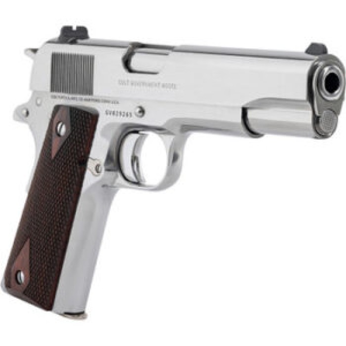 COLT'S MANUFACTURING 1911 Government .45 ACP 5in 8rd Stainless Semi-Auto Pistol (O1911C-BS)