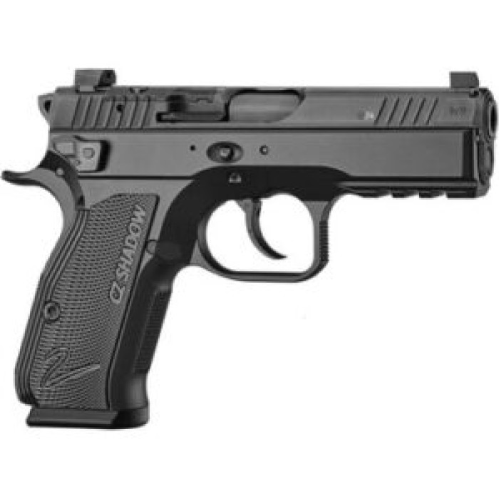 CZ Shadow 2 Carry Pistol  9 mm 4 in. Blk w/Decocker, Optics Ready 15 rd.