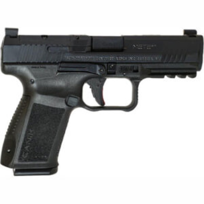 Canik METE SF One Pistol 9mm 4.19 in. Black 1-15 rd. Mag