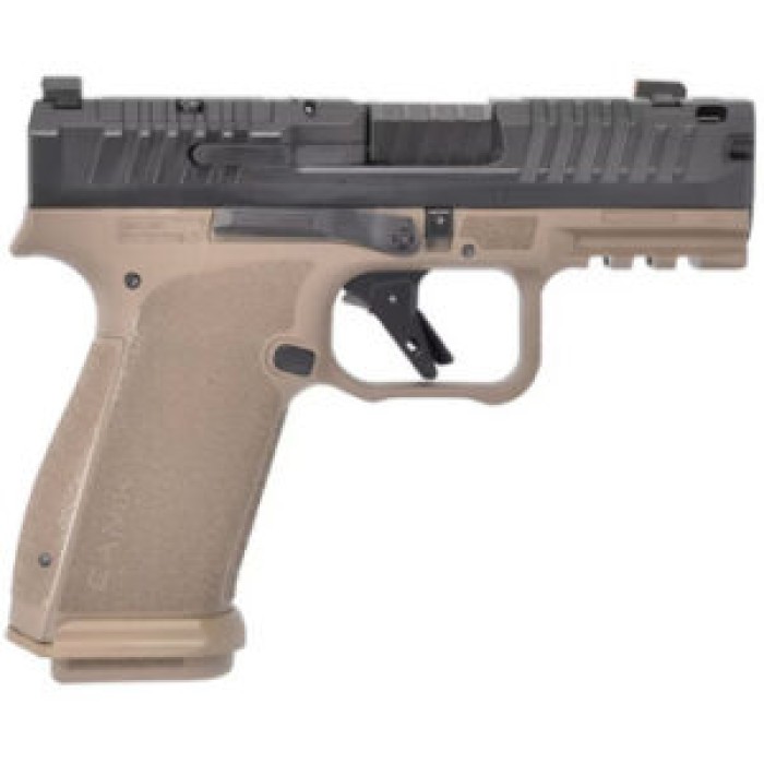 Canik METE MC9 Prime Pistol 9mm 3.64 in. FDE/BLK Compensated 17 rd
