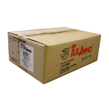 TULA 223 62GR HP BOXER - Polymer Coated Steel Casing