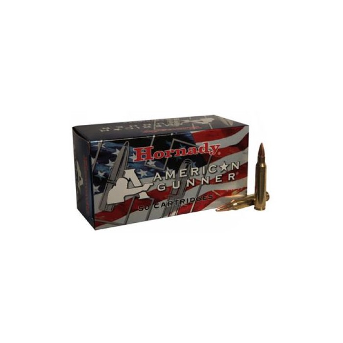 Hornady .223 Remington 55 Grain HP AG-50 Count