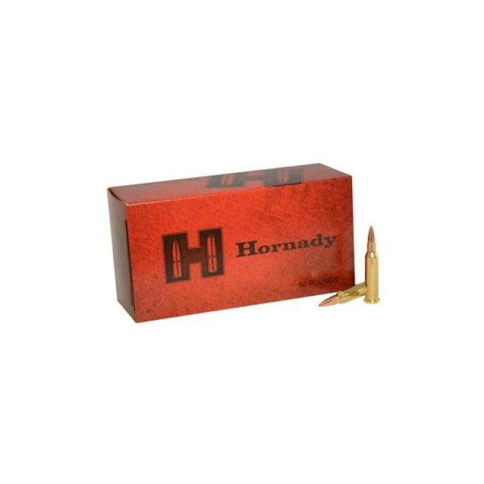 Hornady 17 Hornet 25gr HP Custom Ammunition, 50 Round Box - 83006