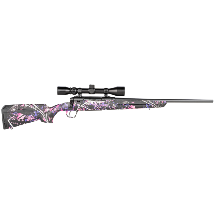 Savage Axis XP Compact Muddy Girl 6.5 Creedmoor 20" Barrel 4-Rounds