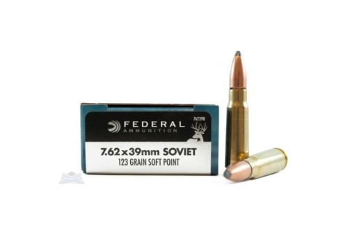 Federal 7.62x39mm 123gr SP RN Power-Shok Ammunition - 76239B