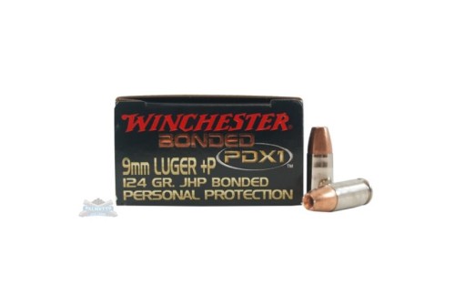 Winchester 9mm+P 124gr PDX1 Ammunition 20rds - S9MMPDB