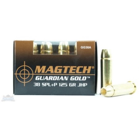 Magtech 38 Special 125gr JHP Ammunition Guardian Gold - GG38A