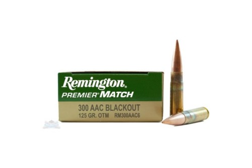 Remington 300 AAC Blackout 125gr OTM Premier Match Ammunition 20rds - 21503