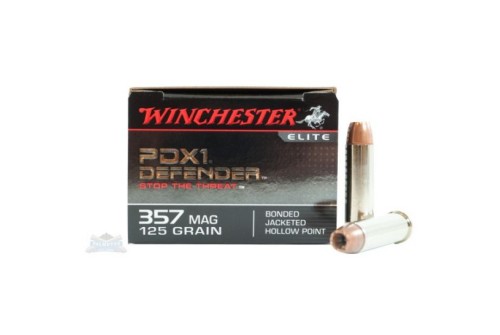 Winchester 357 Magnum 125gr PDX1 Defender Ammunition 20rds - S357MPDB