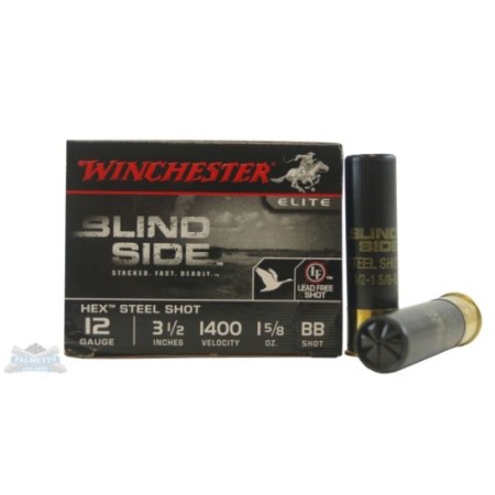 Winchester 12ga 3.5" BB BlindSide Hex Ammunition 25rds - SBS12LBB