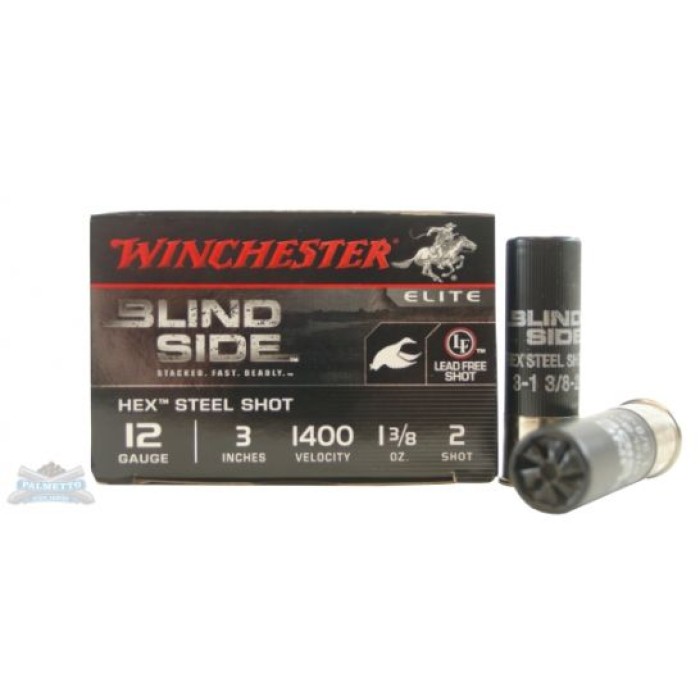 Winchester 12ga 3" #2 BlindSide Hex Ammunition 25rds - SBS1232