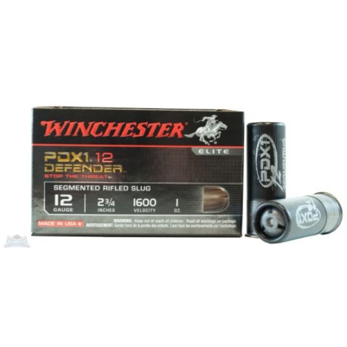 Winchester 12ga 2.75 1oz Segmented Slug Ammunition 10rds - S12PDX1S