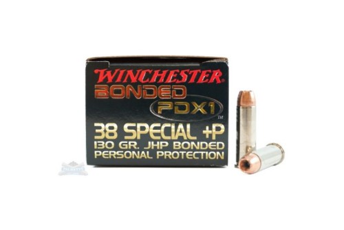 Winchester 38 Special+P 130gr PDX1 Defender Ammunition 20rds - S38PDB