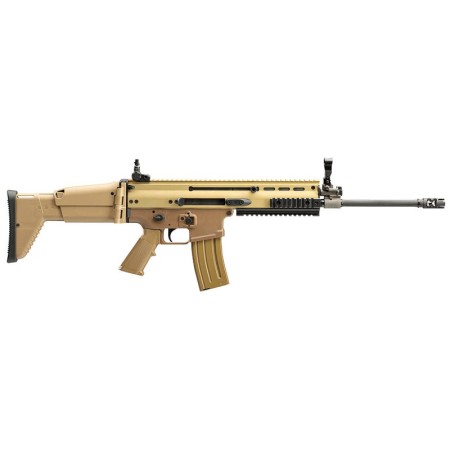 FN 98501-1 SCAR 16S 5.56x45mm NATO 16.25" 30+1 Flat Dark Earth Telescoping Side-Folding w/Adjustable Cheek Stock Flat Dark Earth A2 Grip Right Hand