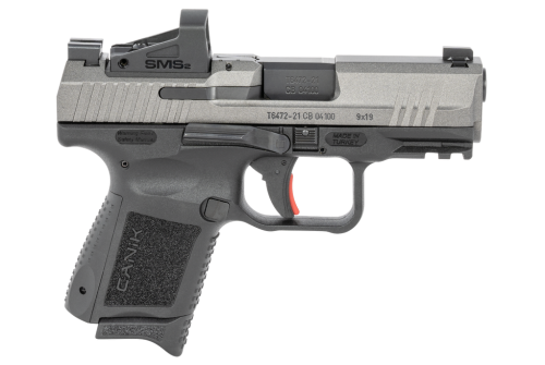 Canik TP9 Elite SC Tungsten 9mm 3.6" Barrel 12-Rounds Shield SMS2